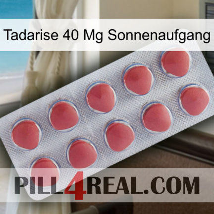Tadarise 40 Mg Sunrise 18